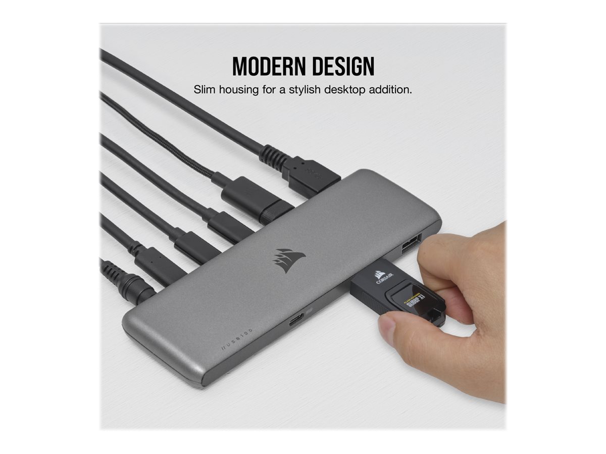 CORSAIR 7-Port USB-C/USB-A Expansion Hub