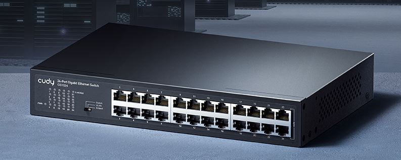 CUDY GS1024 Switch 24xG E Metal Case