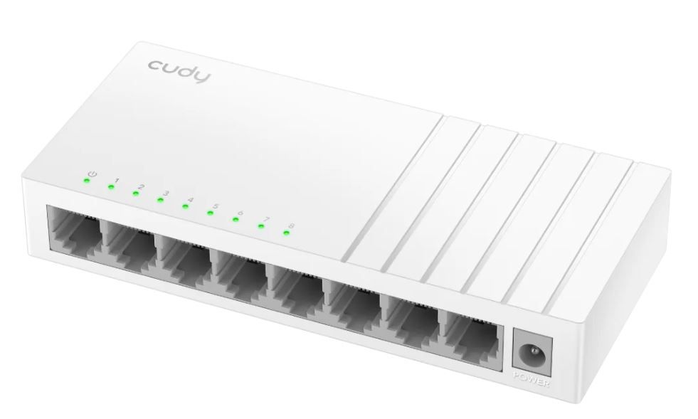 Cudy 8Port 10100 Mbps Desktop Switch FS108D