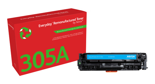 CYAN TONER CARTRIDGE EQUIVALENT TO HP 305A FOR COLOR LASERJET