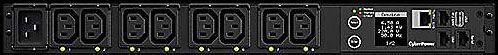 CyberPower PDU, Switched MBO, 230V/16A, 1U, 8xC13 Ausgang, 1xC20 Eingang