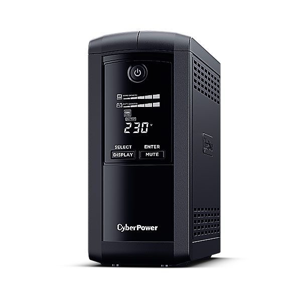CyberPower UPS, Value Pro Series, 700VA/390W, Line-Interactive, USB/RS232, LCD, IEC C14 cold devices
