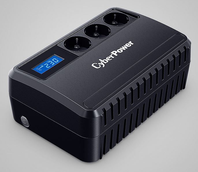 CyberPower USV, BU-Serie, 650VA/360W, Line-Interactive, USB, LCD
