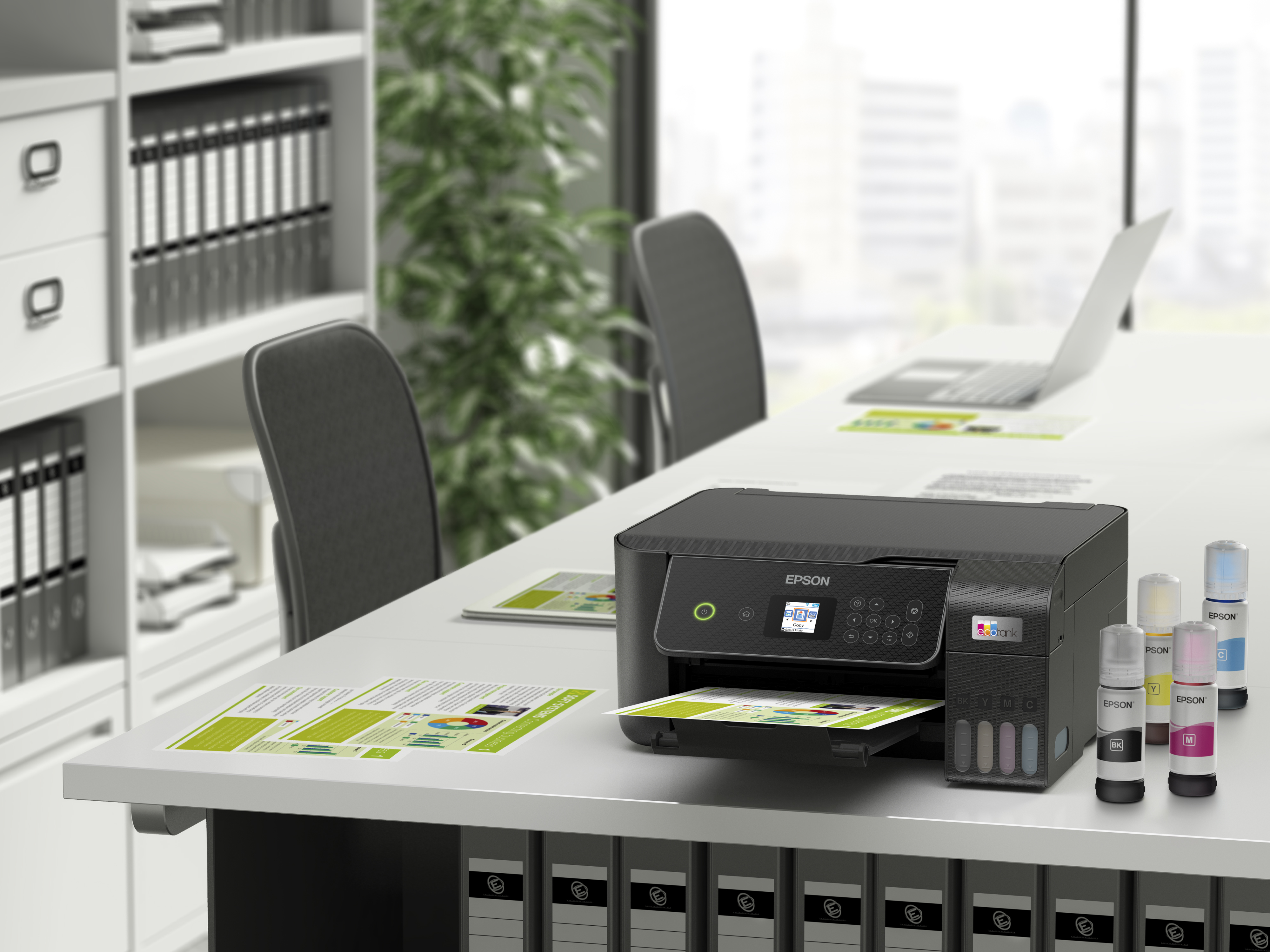 EcoTank ET-2871 Inkjet - A4 - 5760 x 1440 DPI - 33 ppm - Wi-Fi - Black