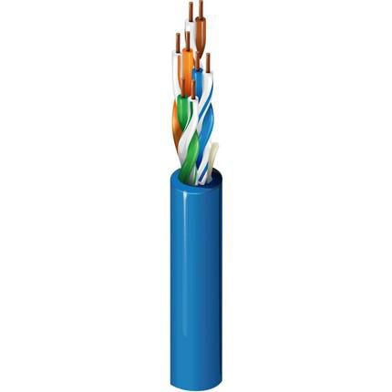 Belden DataTwist 2400 Category 6+ Cable, 4 Pair, U/UTP, LSZH Indoor CPR Eca IEC60332-3-25 Blue 305MT