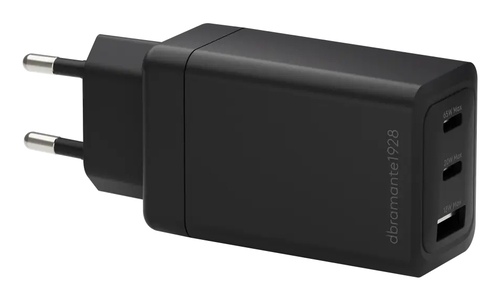 DBRAMANTE IT EU W. CHARGER 2XUSB-C 65W + 1XUSB-A BLK