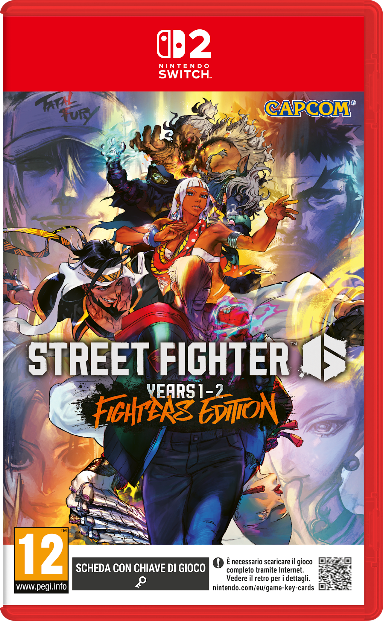Nintendo Street fighters 6 years 1-2 fighters edition Nintendo Switch 2