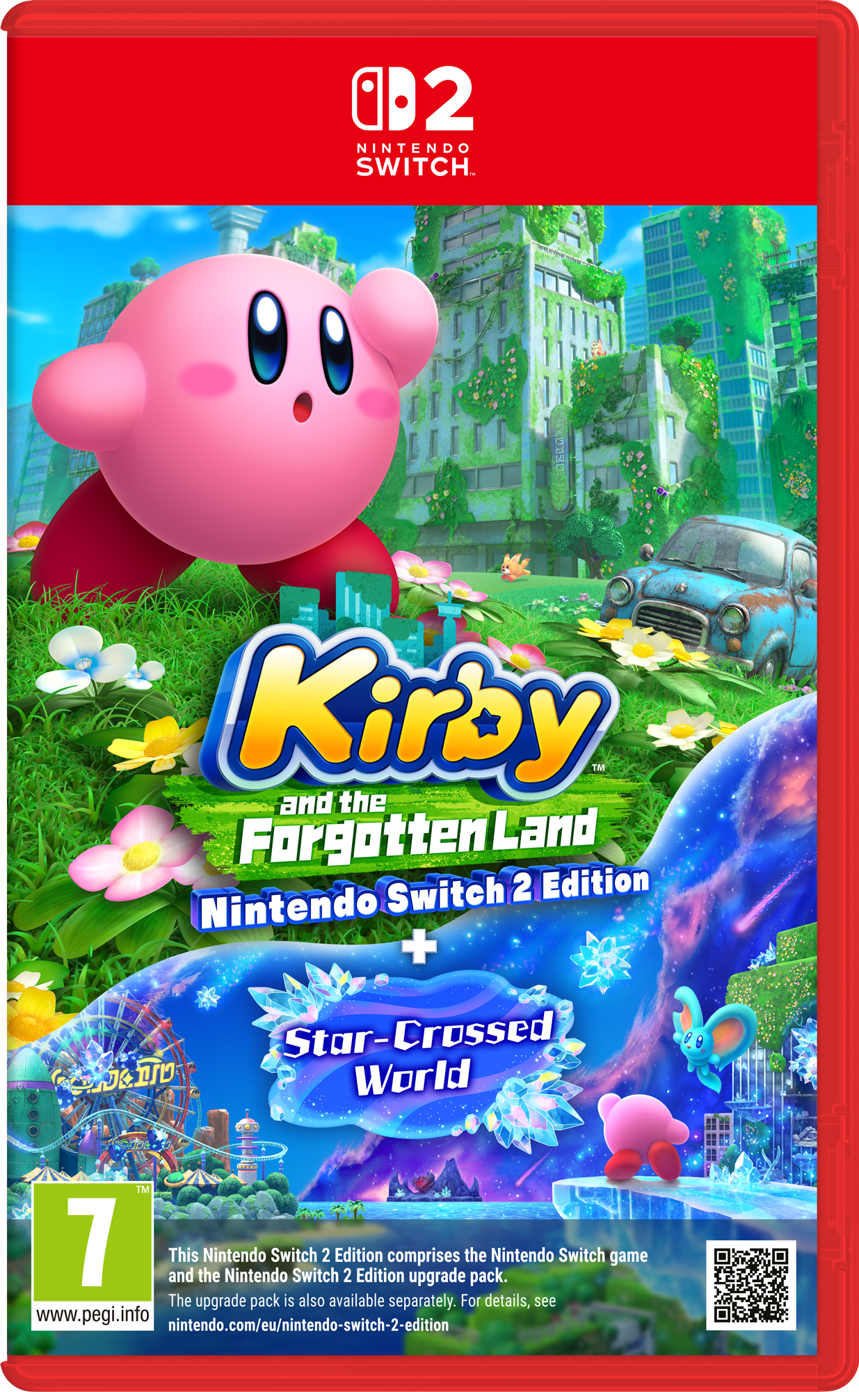 [AI generated title] Nintendo Switch 2 Kirby And The Forgotten Land + Star-Crossed Wld
