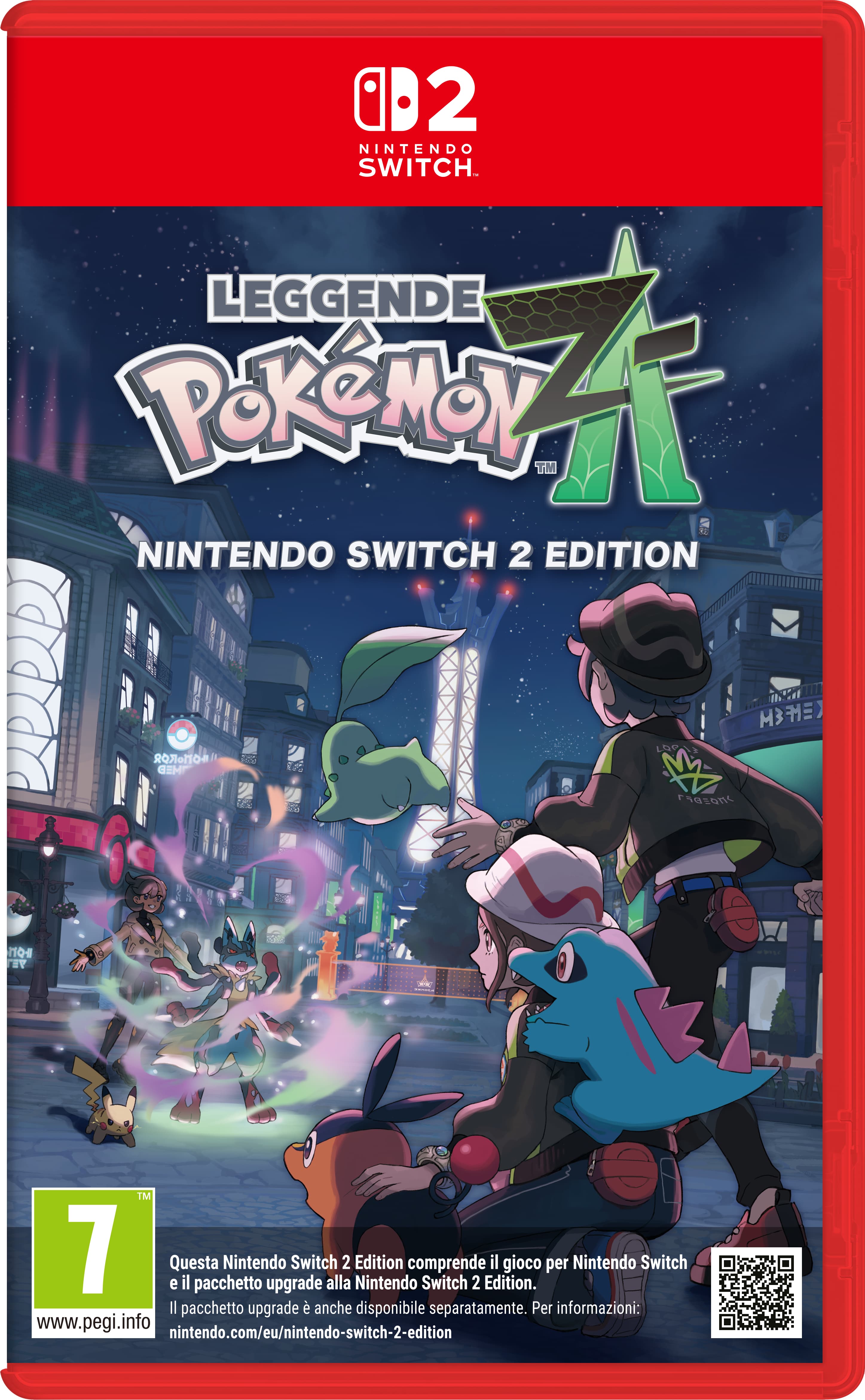 Nintendo LEGGENDE POKèMON Z-A Switch 2 edition Nintendo Switch 2 Edition Tysk, Engelsk, Spansk, Fransk, Italiensk, Japansk, Koreansk Nintendo Switch 2
