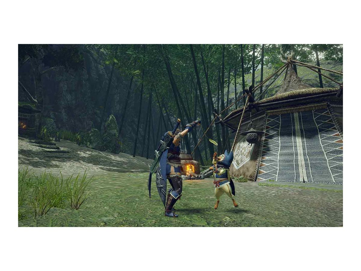 Nintendo MONSTER HUNTER RISE Standard Tysk, Engelsk, Italiensk Nintendo Switch
