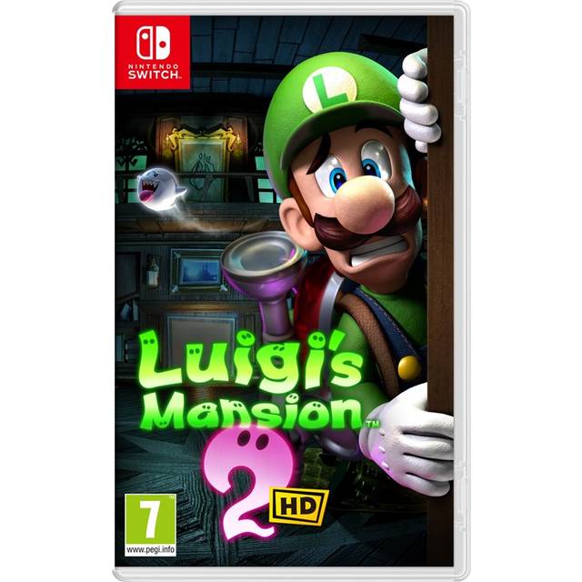 [AI generated title] Nintendo Videospil Luigi'S Mansion 2 Hd Til Nintendo Switch