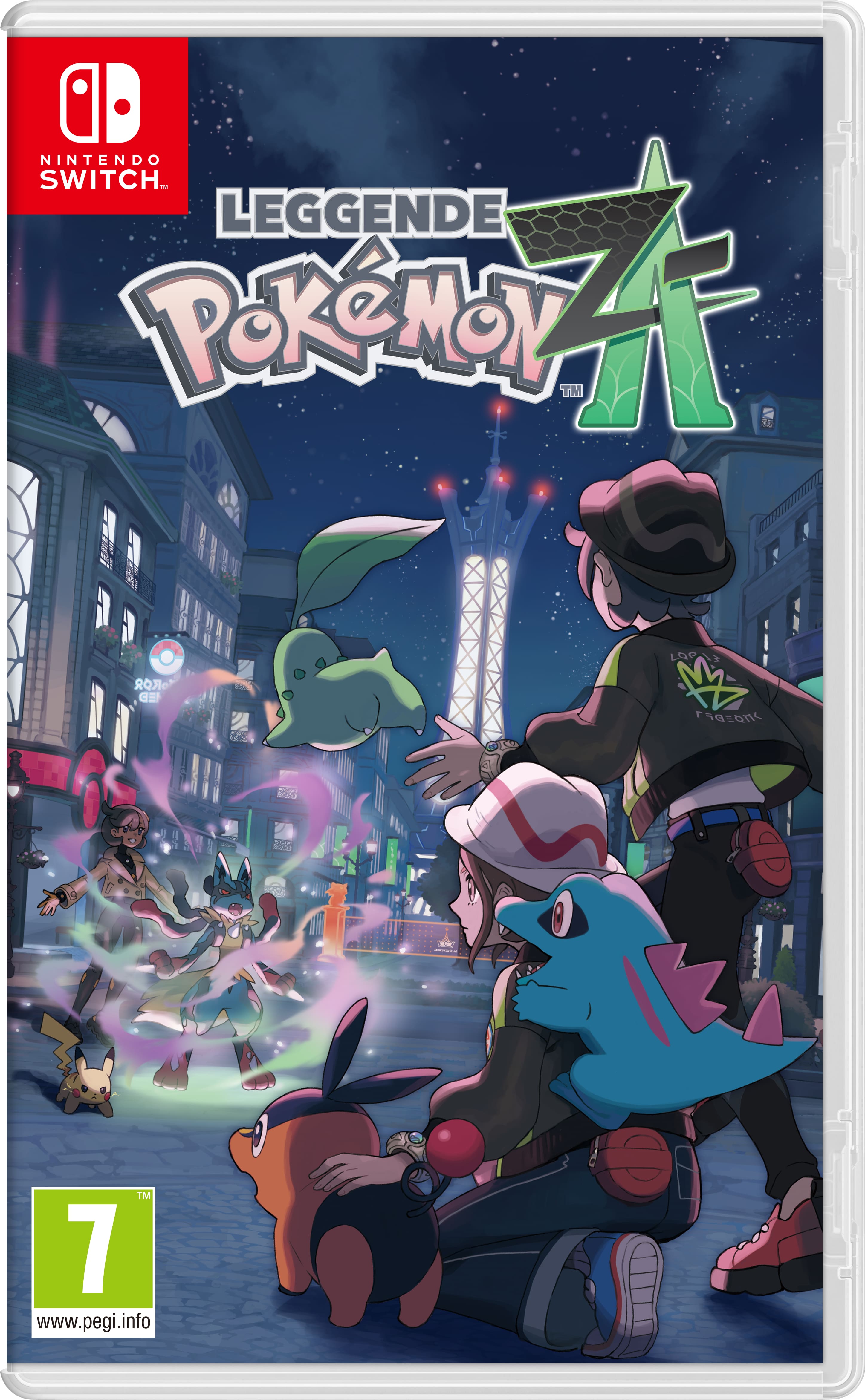 Nintendo LEGGENDE POKèMON Z-A Standard Tysk, Engelsk, Spansk, Fransk, Italiensk, Japansk, Koreansk Nintendo Switch