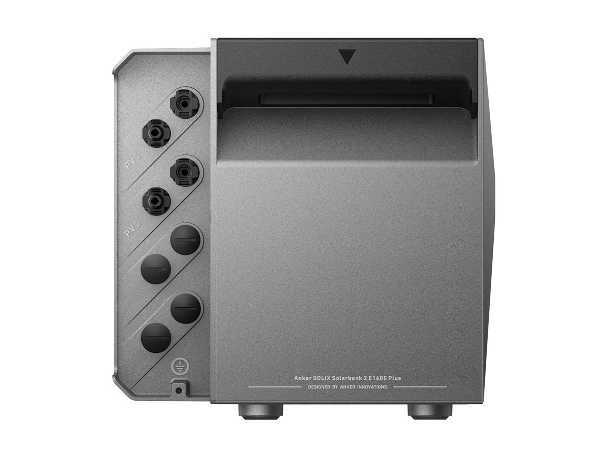 Anker SOLIX Solarbank 2 E1600 Plus - soldrevet systembatteri - 1200 Watt - LiFePO4 - 1600 Wh - med Smart måler
