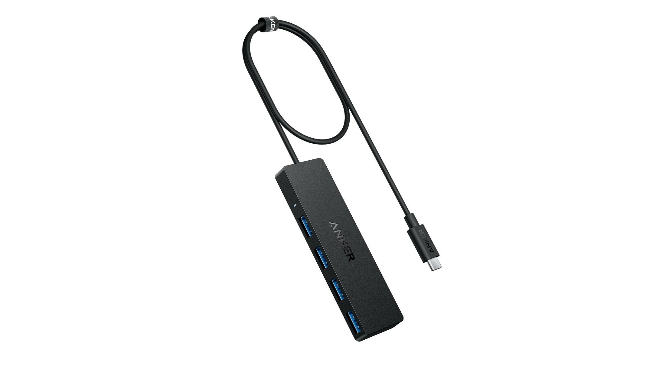 [AI generated title] Anker Usb-C Data Hub 4 I 1 5Gbps Sort