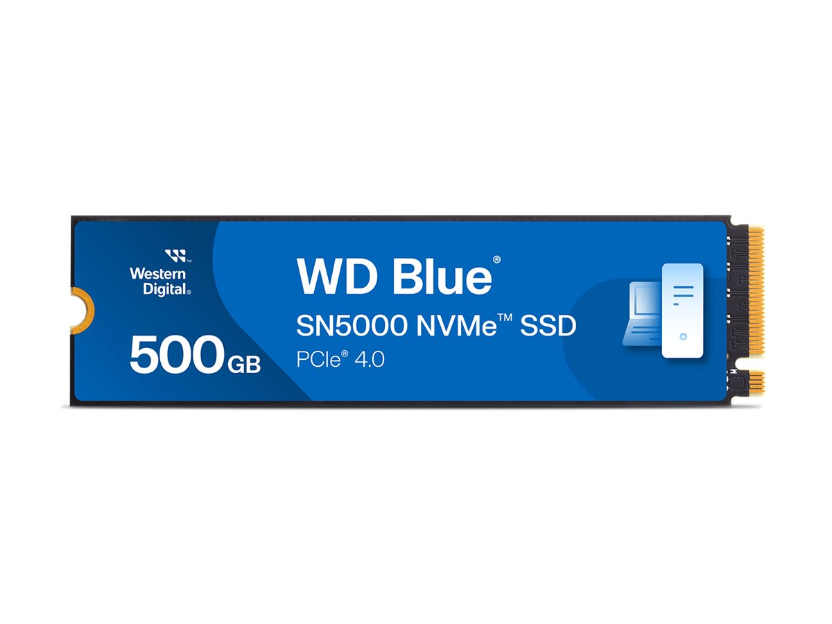 500GB M.2 PCIe NVMe WD Blue SN5000 5000/4000 tray