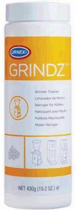 [AI generated title] Urnex Grindz Grinder Cleaning Granules 430G