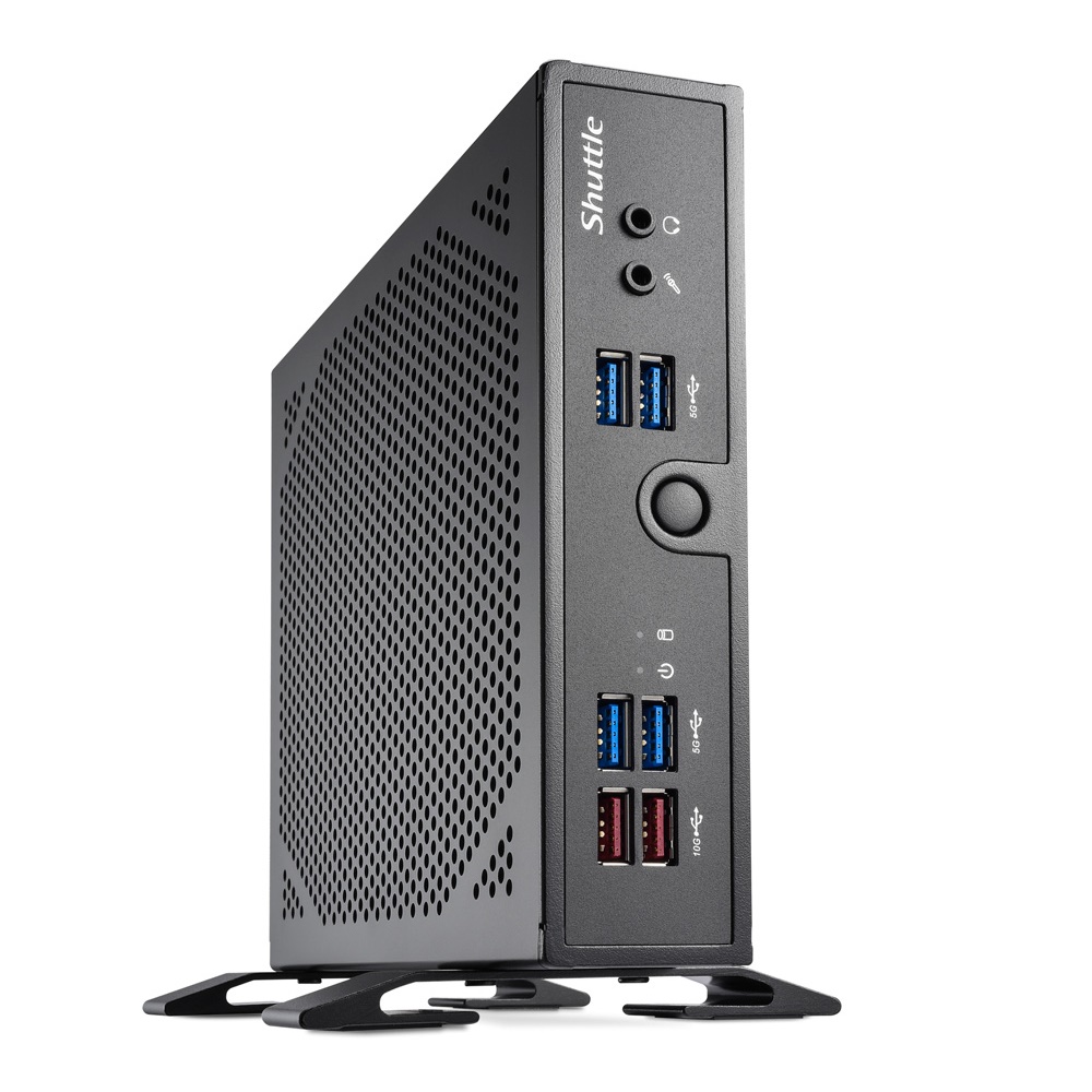 Shuttle PEB-DS50U501 DS50U5 XPC slim Barebone DS50U5, i5-1335U, 2x LAN, 2.5 Gbe + 1 Gbe, COM