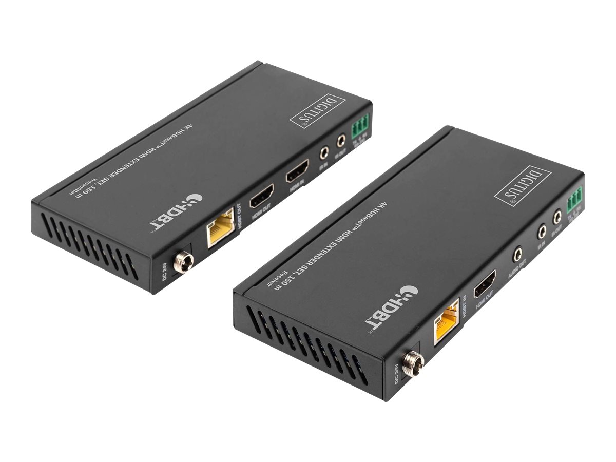 DIGITUS DS-55508 Video/audio/infrarød/seriel forlænger