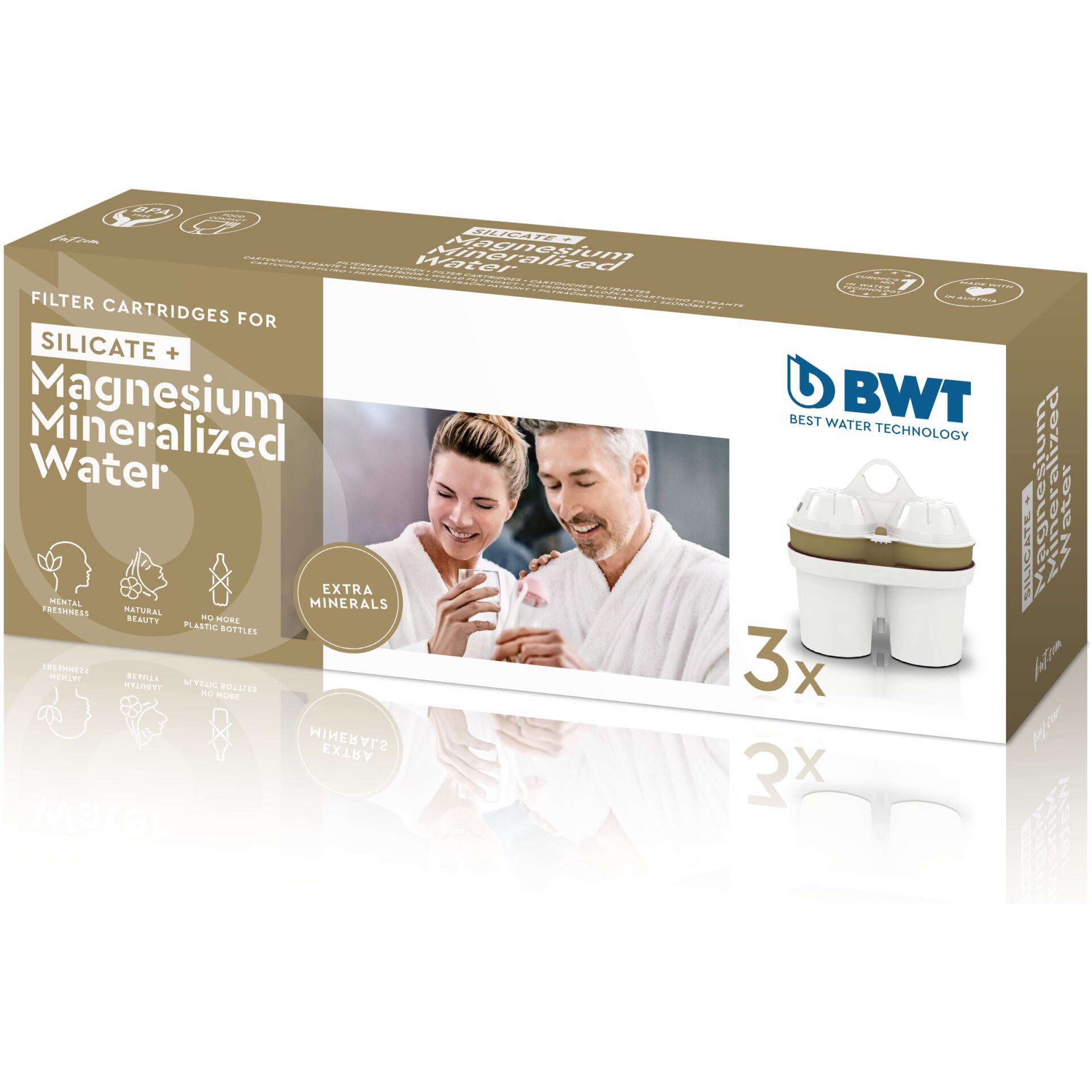 BWT 125305499 vandfilter forsyning Vandfilterpatron 3 stk