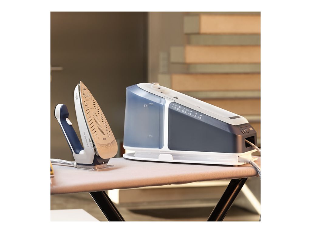 Braun CareStyle 7 Pro IS 7282 BL Dampstrygejern 2700W Blå Hvid