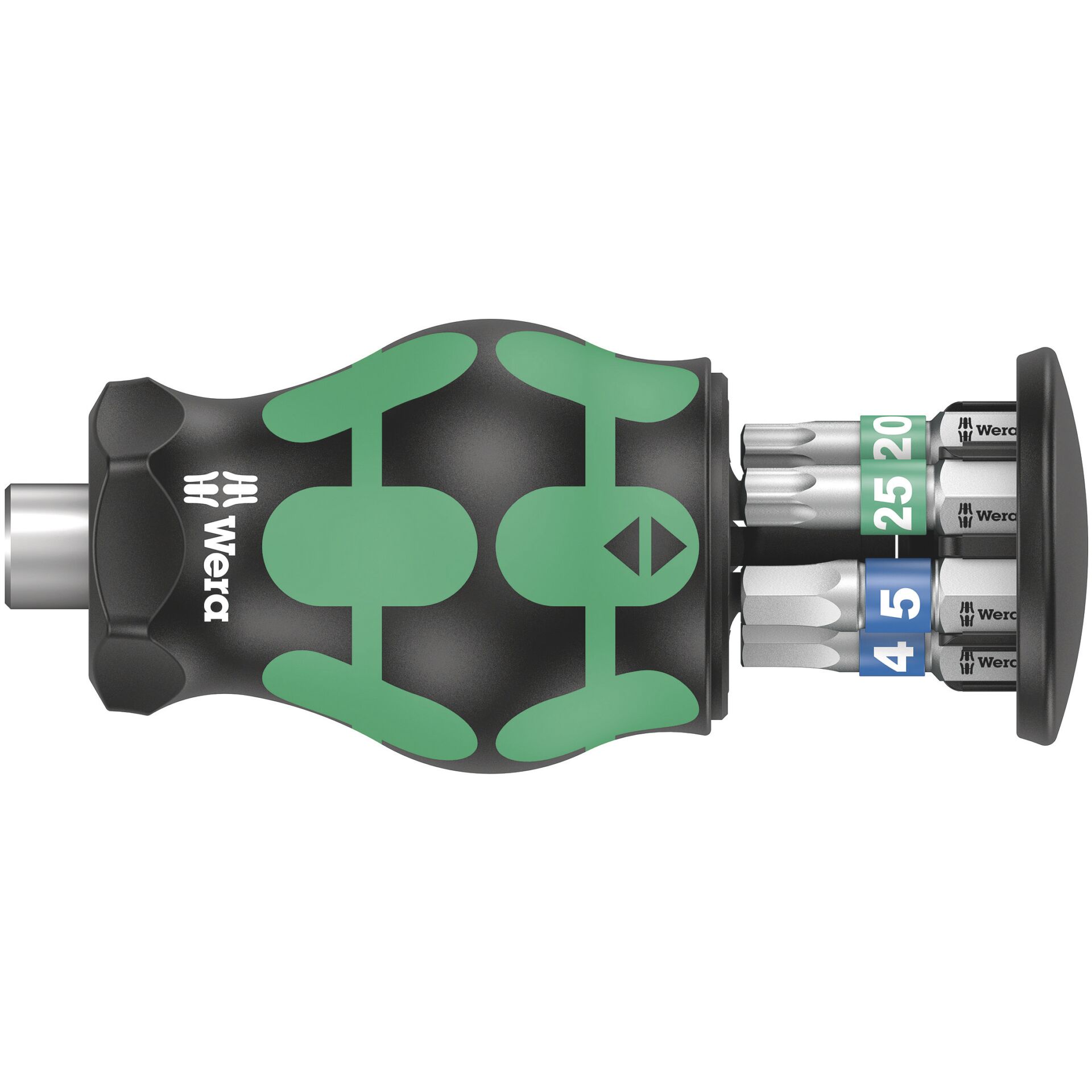 Wera Kraftform Kompakt Stubby Magazin 3 Lige skruetrækker