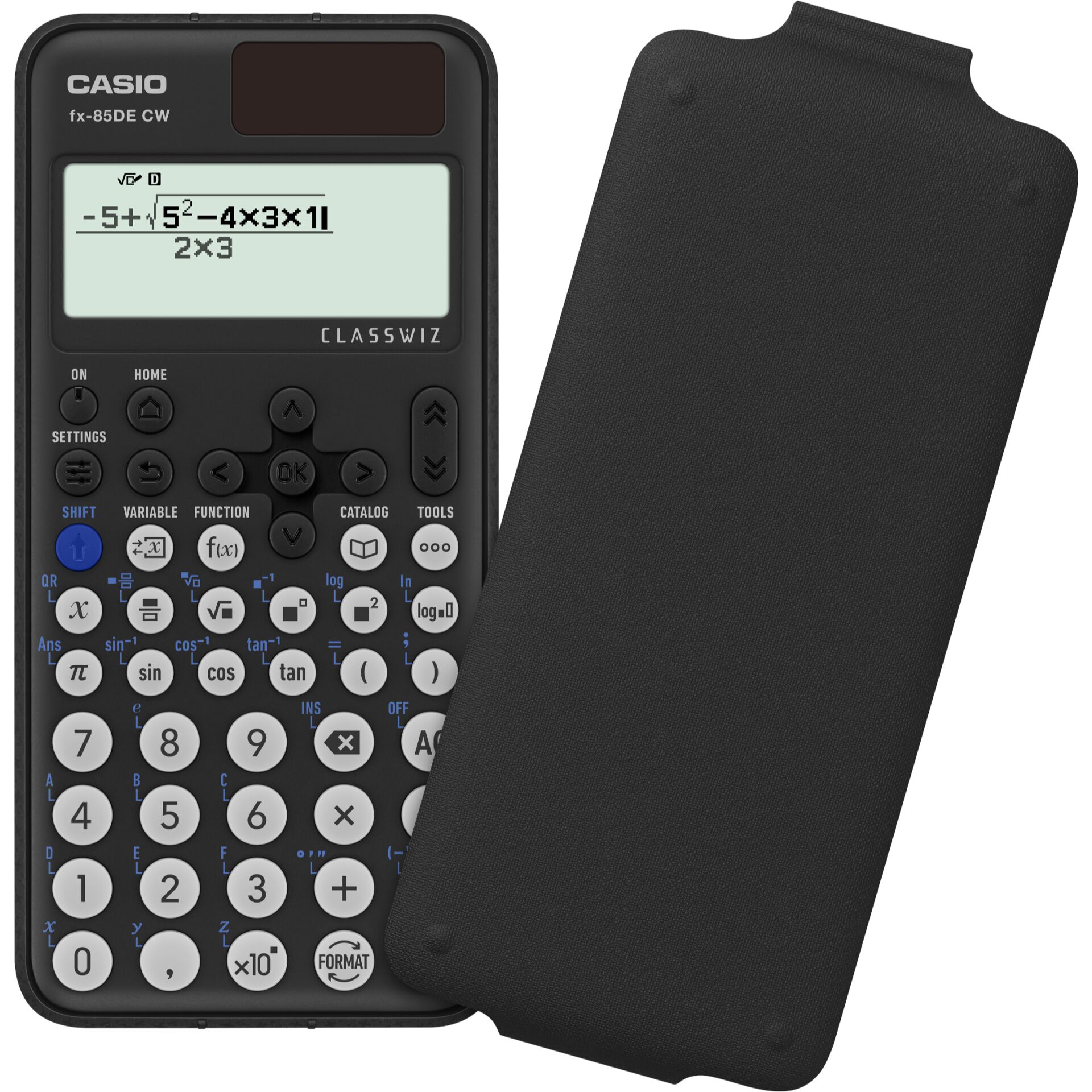 Casio FX-85DE CW regnemaskine Lomme Videnskabelig Sort