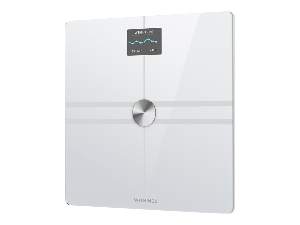 Withings Body Comp Firkant Hvid Elektronisk personlig vægt