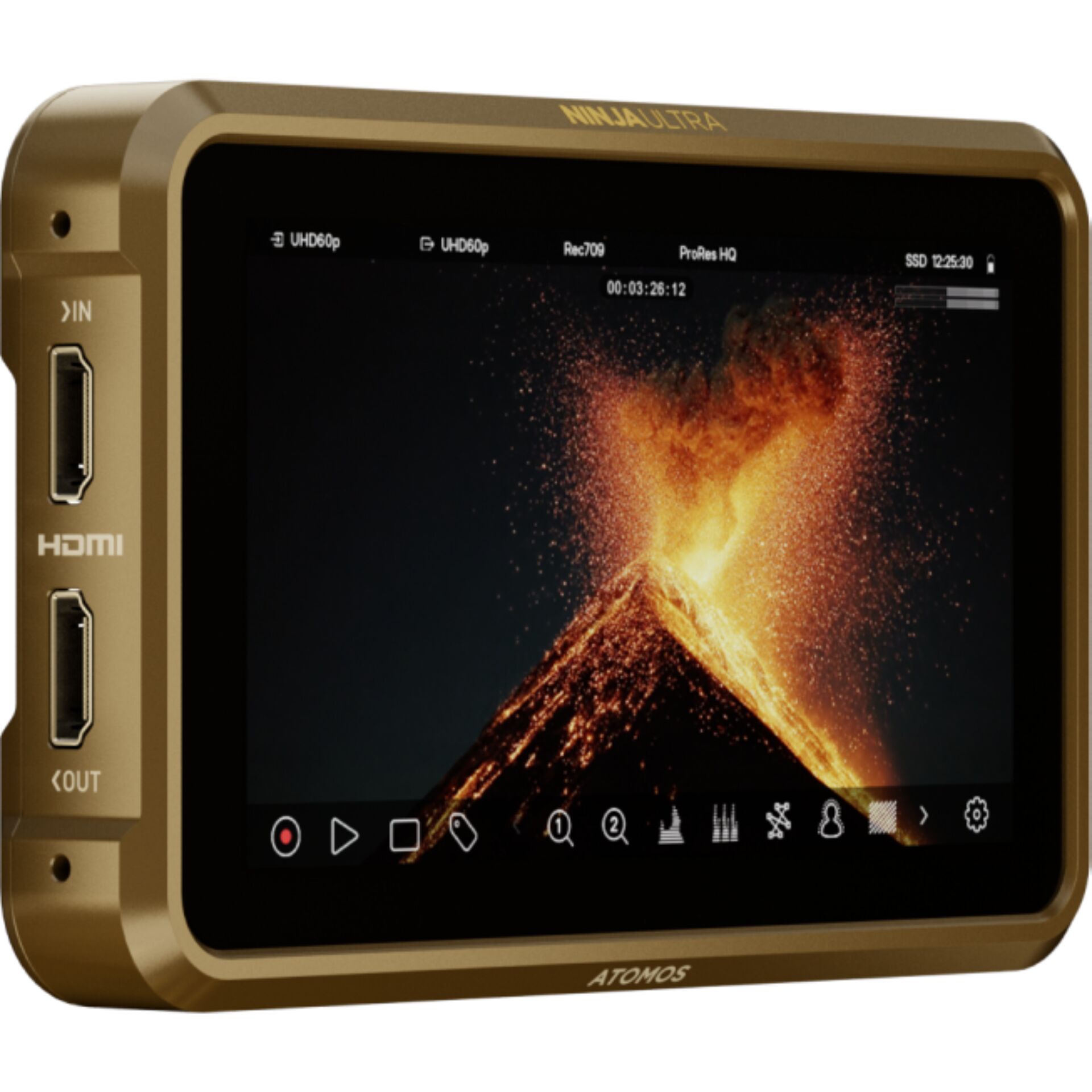 Atomos Ninja ULTRA 13,2 cm (5.2) 1920 x 1080 pixel Berøringsskærm