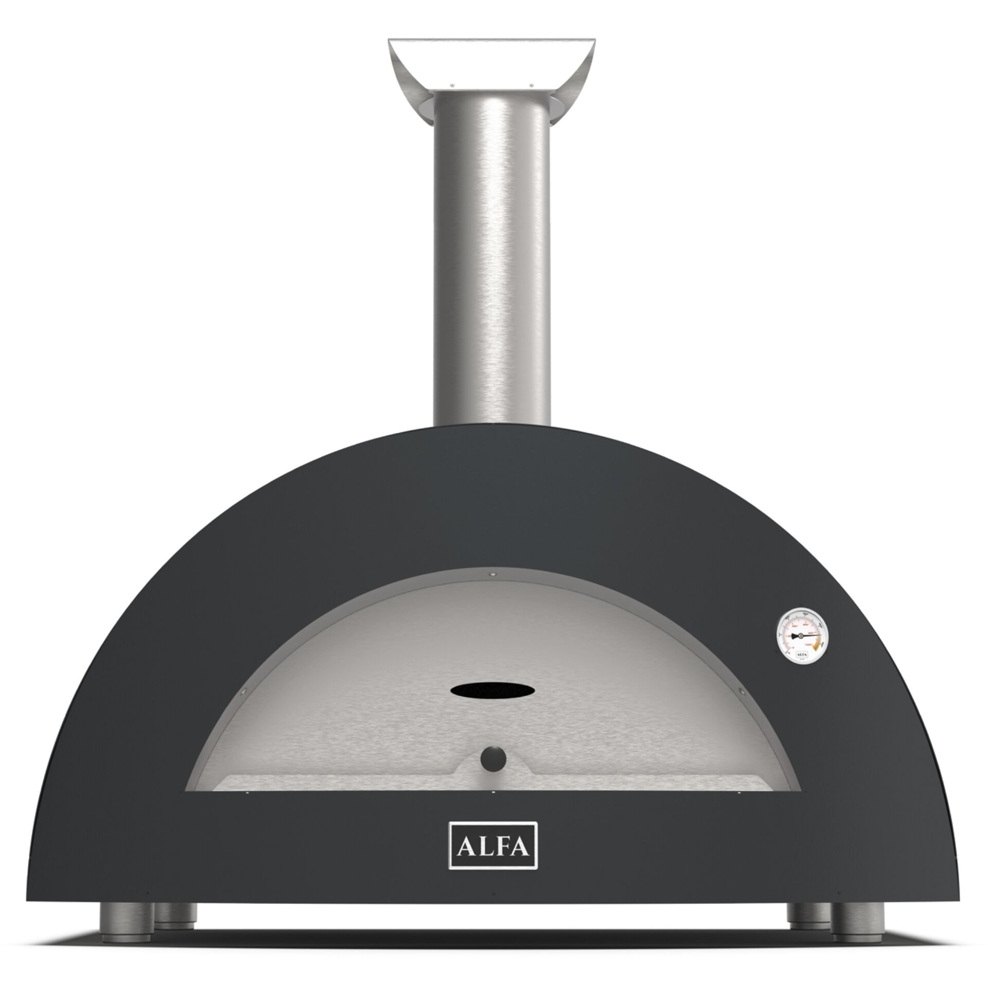 Alfa Forni Moderno 3 Pizze Wood Grey