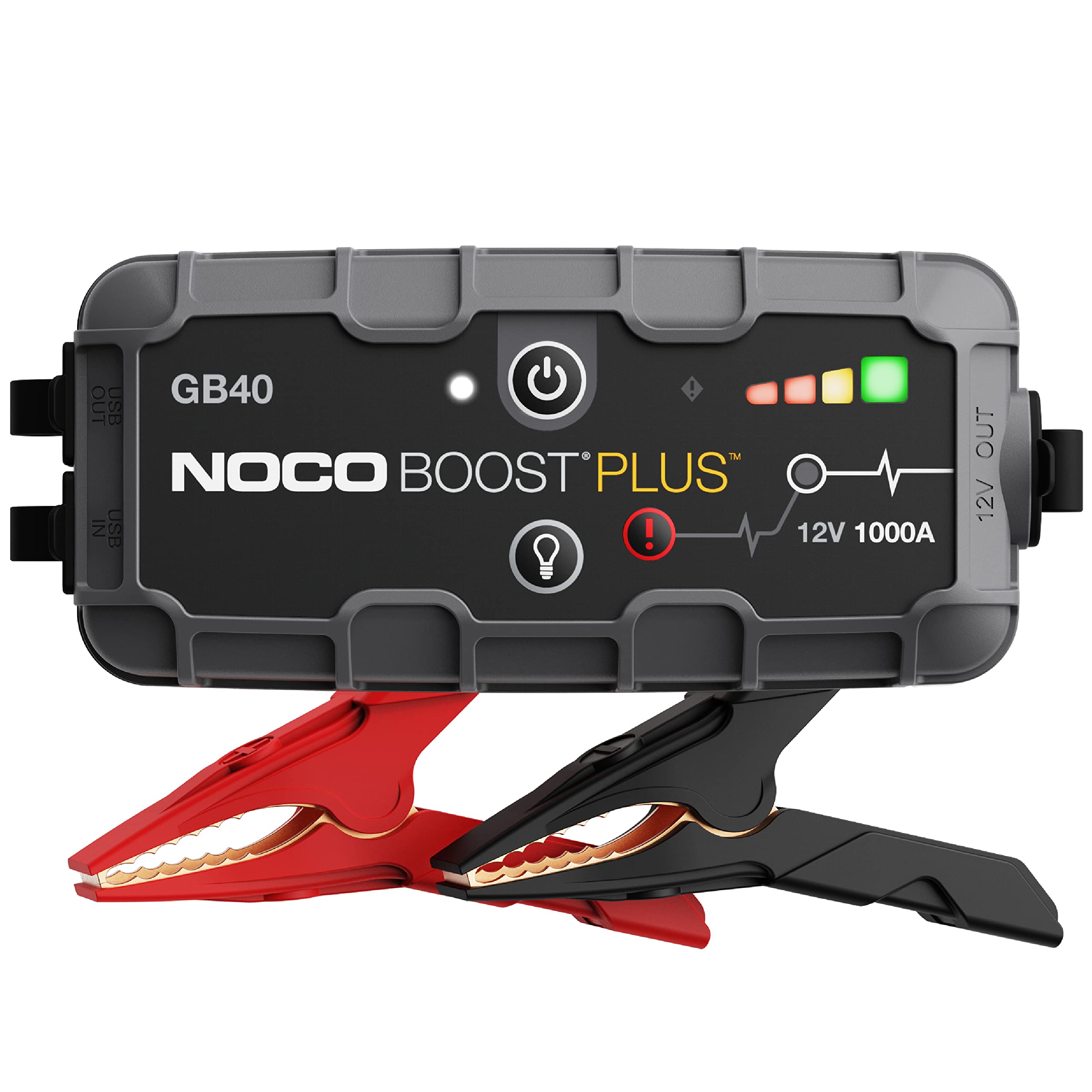[AI generated title] Noco Gb40 Jump Starter Med 12V Usb Batteri