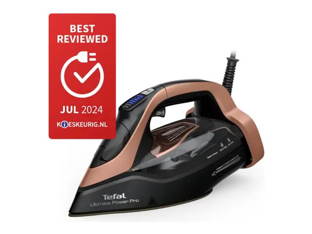 Tefal Ultimate Power Pro FV9E50 Dampstrygejern 3200W Sort Brun