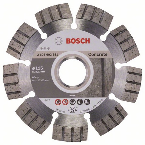 Bosch 2 608 602 651 rundsavklinge 11,5 cm 1 stk