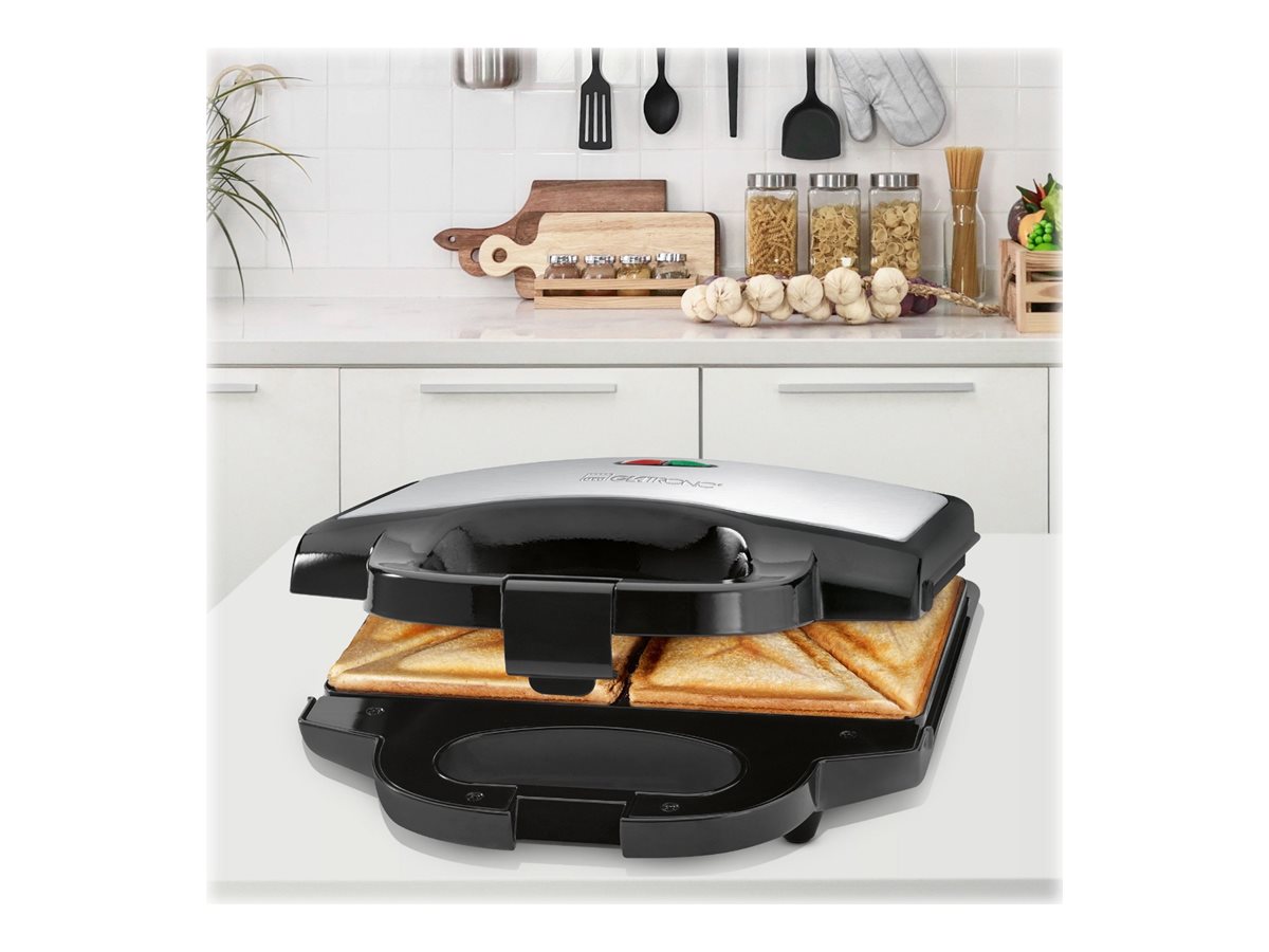 Clatronic ST 3778 750W Sort/rustfrit stål