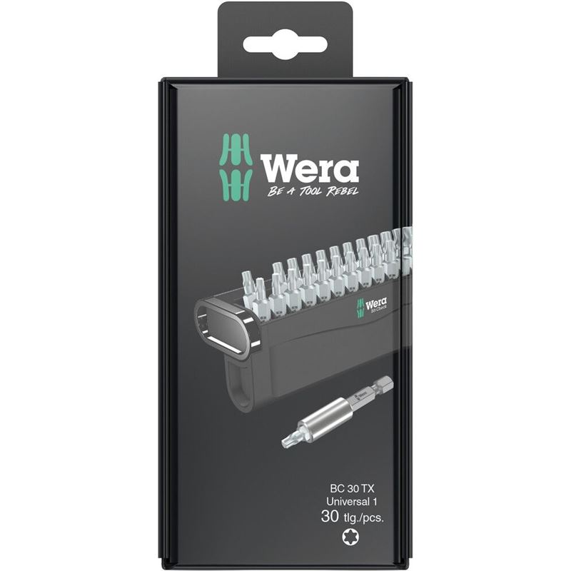 [AI generated title] Wera Bit-Check 30 Tx Universal 1 Bitsæt