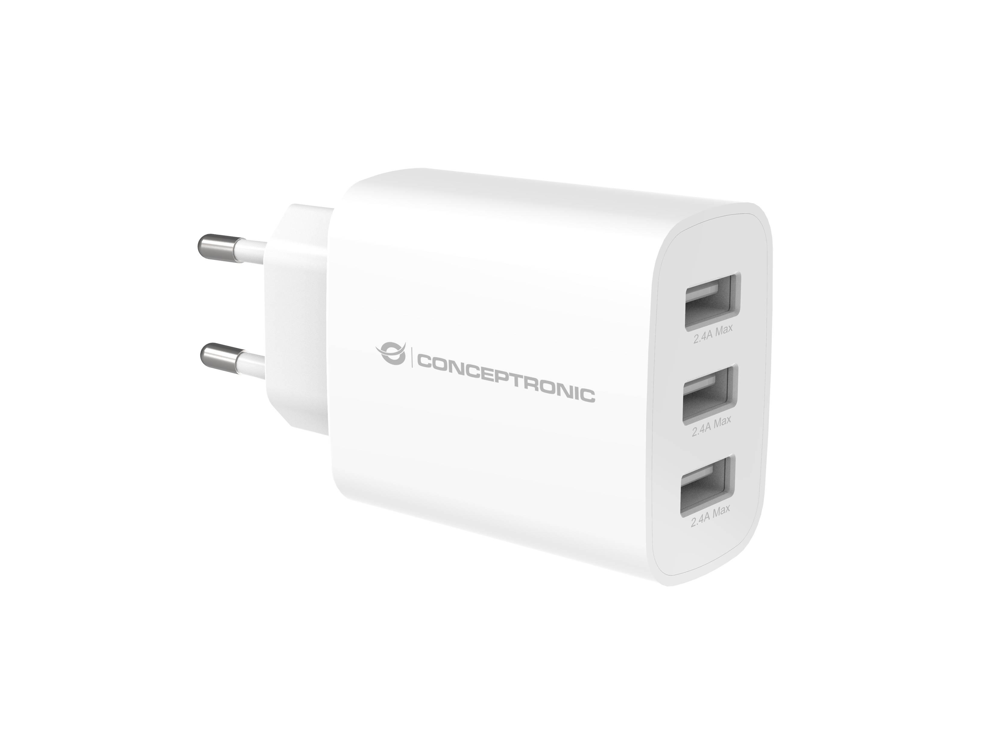 Conceptronic ALTHEA13W oplader til mobil enhed Universel Hvid Vekselstrøm Indendørs