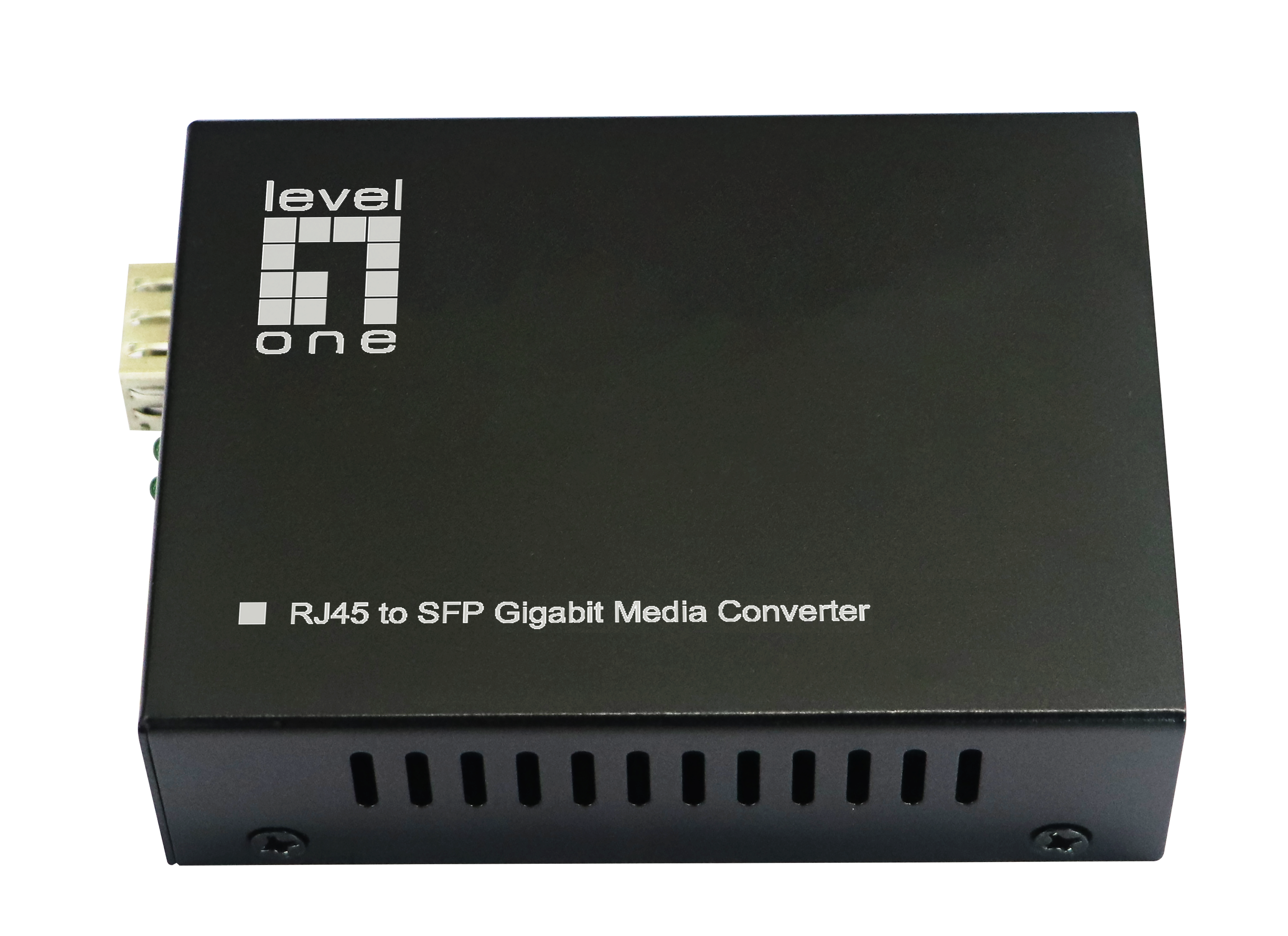 LevelOne GVT-2015 netværksomformer til medie 1000 Mbit/s Multitilstand, Enkeltilstand Sort