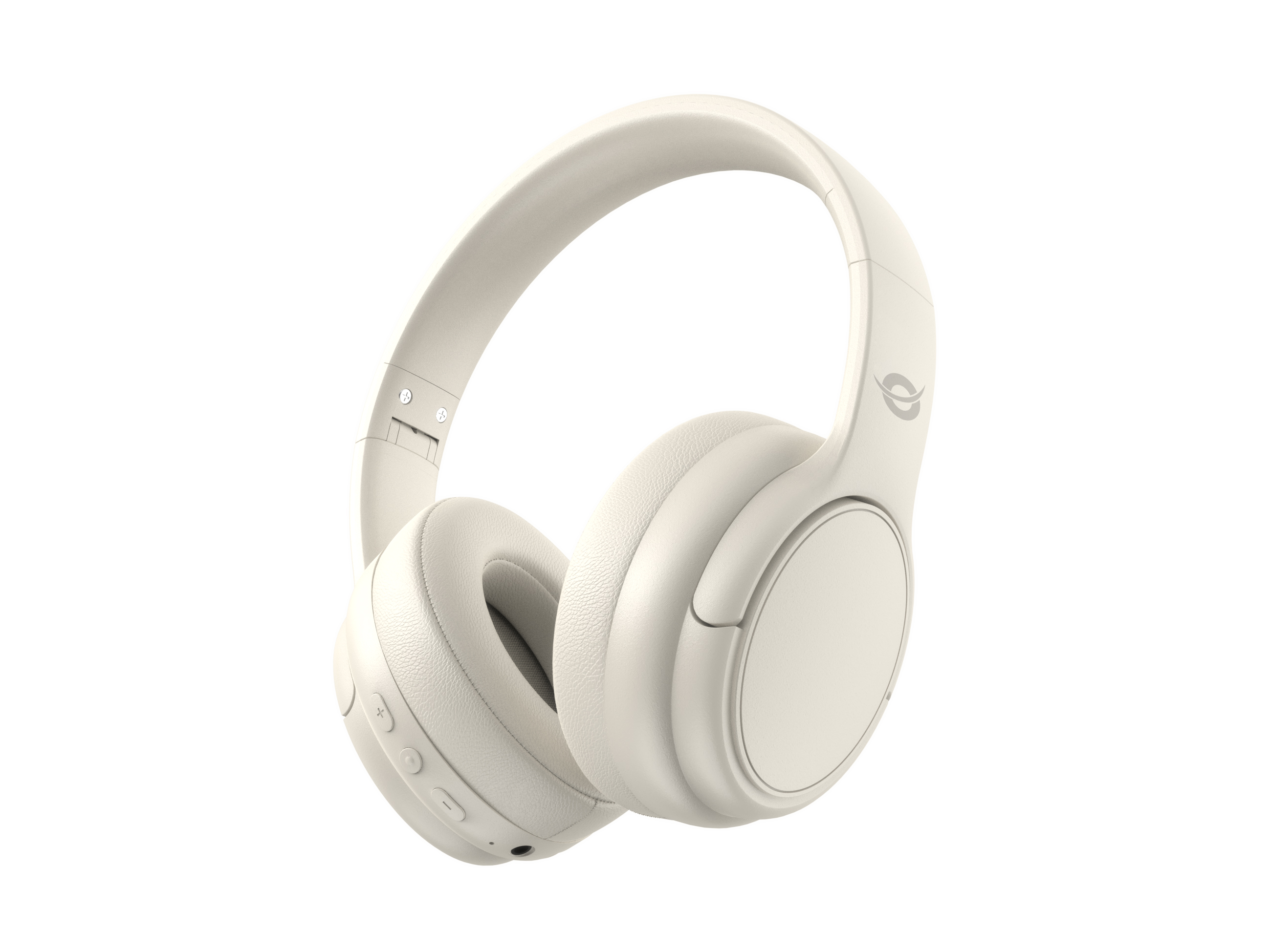 Conceptronic PARRIS03C Kabel & trådløs Hovedtelefoner Cremefarvet