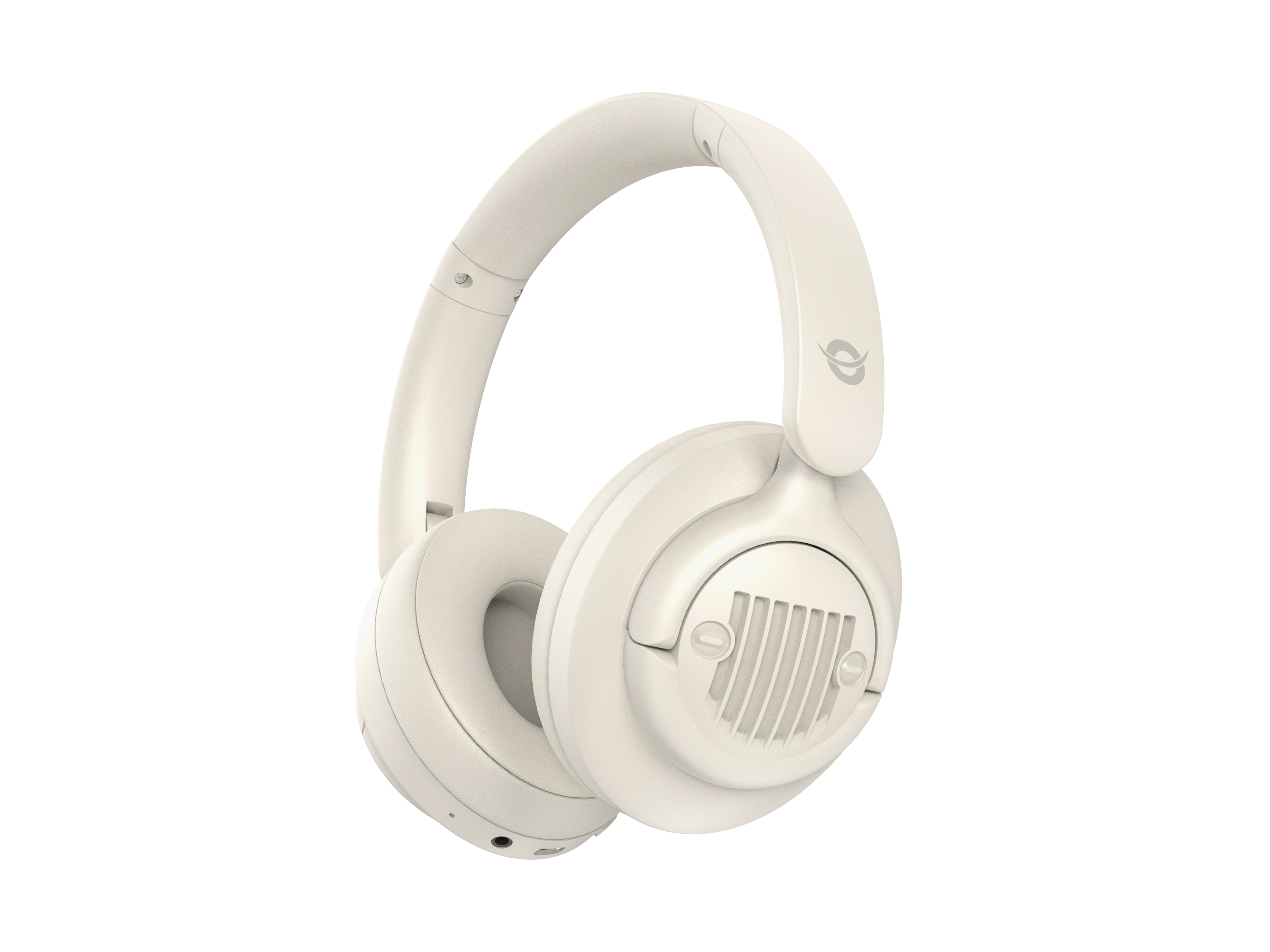 Conceptronic ALVAH02C Kabel & trådløs Hovedtelefoner Cremefarvet
