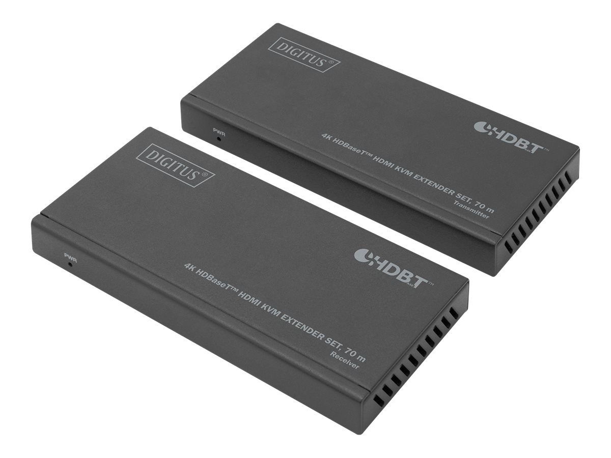 DIGITUS DS-55512 Video/audio/infrarød/USB-forlænger
