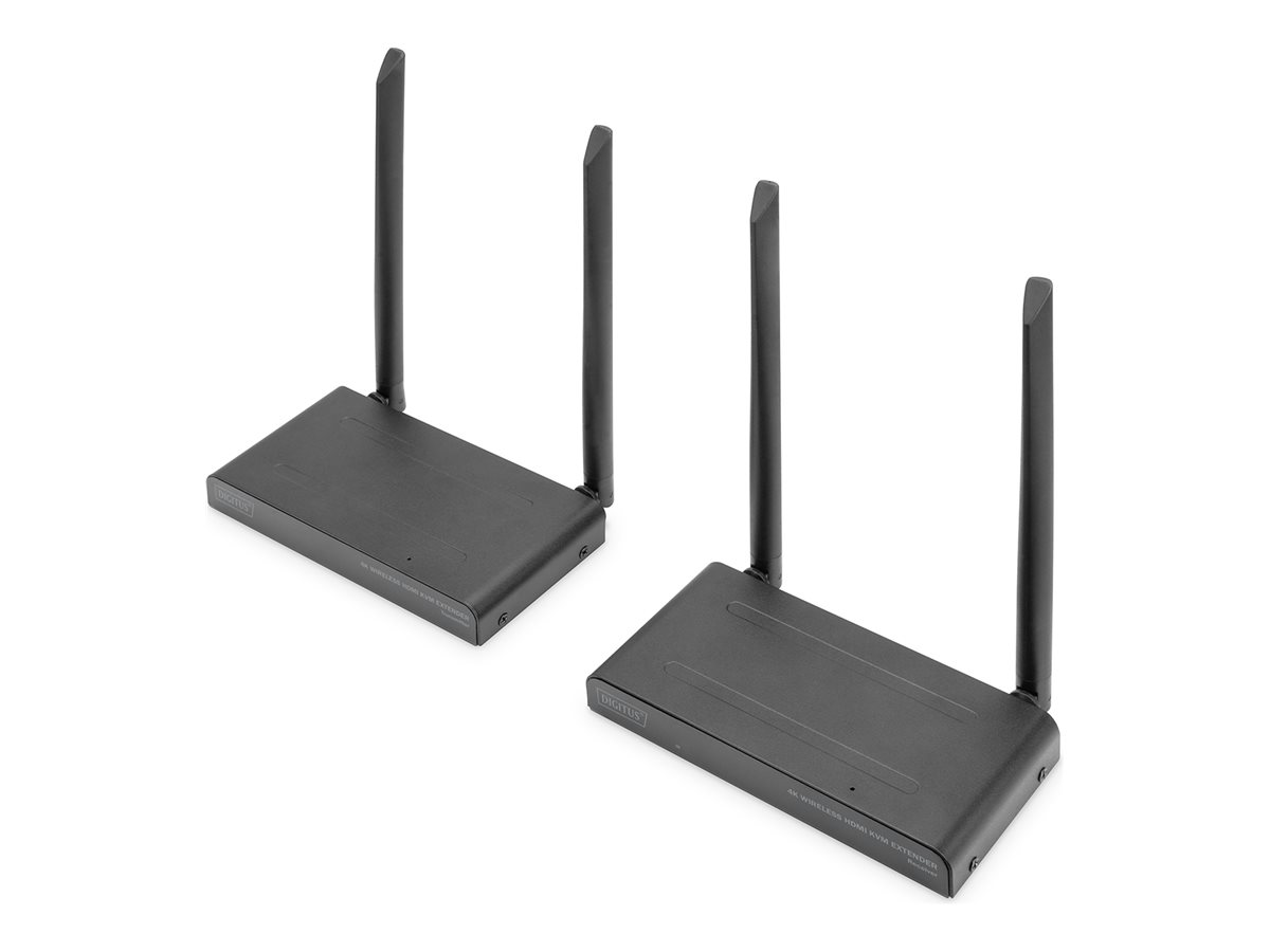 4K Wireless HDMI Extender/Splitter Set - 1x4 - 150m - 1x TX - 1x RX