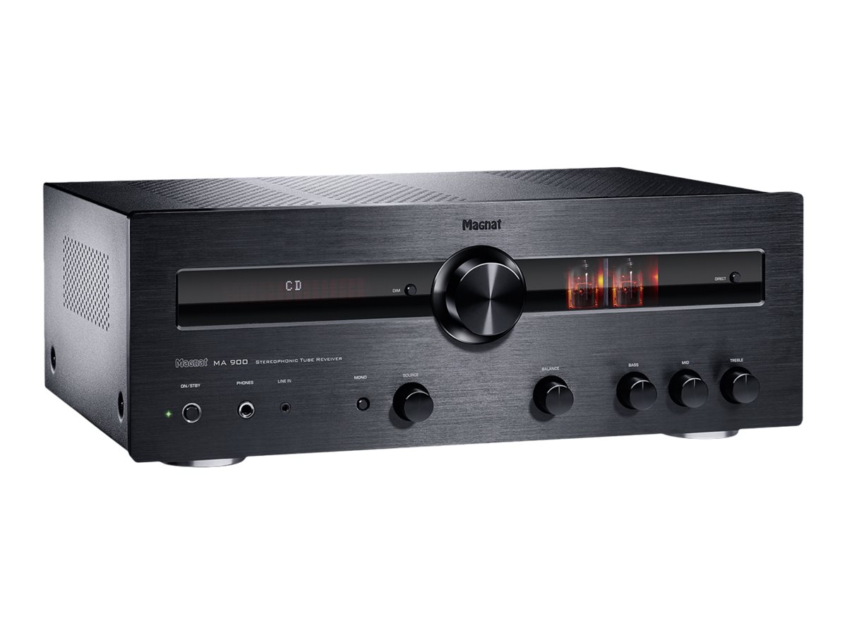 Magnat MA 900 Audio digital til analog konverter Forstærker Bluetooth-audiomodtager Sort