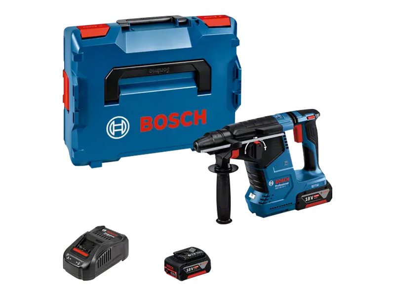 Bosch GBH 18V-24 C PROFESSIONAL 2 batterier inkluderet 18V 2,6Joule