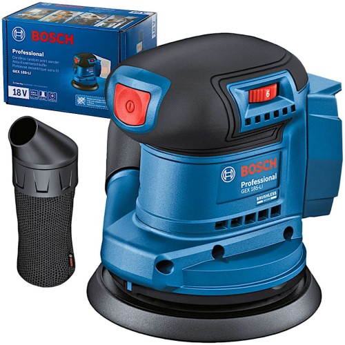 [AI generated title] Bosch Ekscentersliber 18V 125Mm Batteridrevet