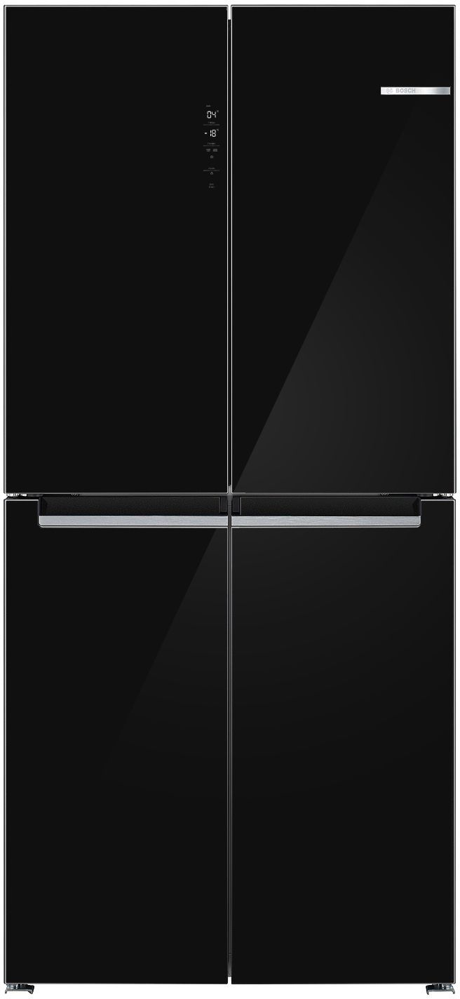 Bosch Serie 4 KMC85LBEA side-by-side køle-fryseskab Fritstående 547 L E Sort