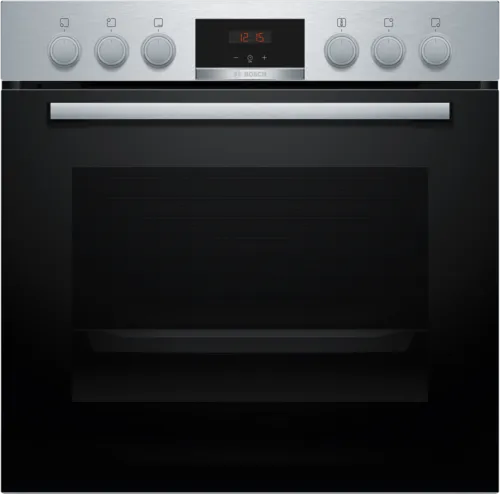 Bosch HEA513BS4 + NIF645CB5E pande og gryde sæt Zone induktionskogeplade Elektrisk ovn