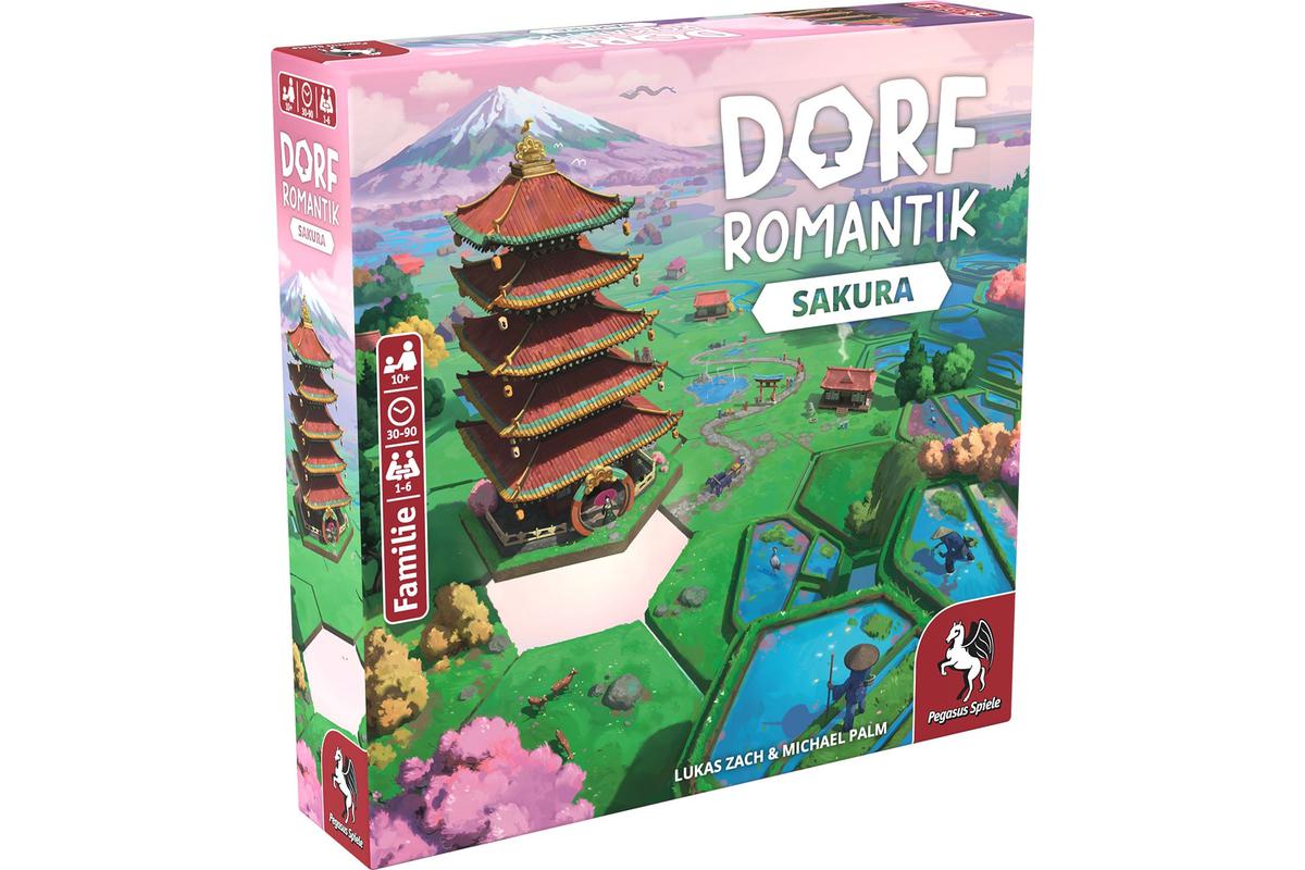 [AI generated title] Pegasus Dorf Romantik Sakura Tysk