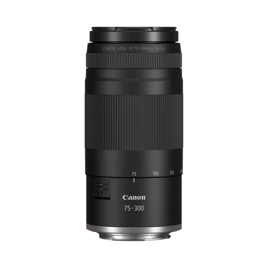Canon RF 75-300mm F4-5.6 Cropped frame(APS-C) camera Zoomlinse Sort