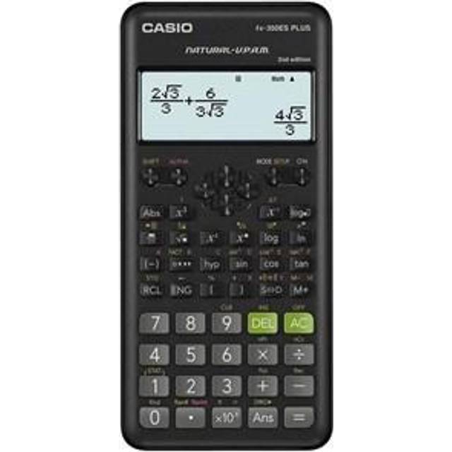 Casio FX-350ES Plus 2nd regnemaskine Lomme Videnskabelig Sort