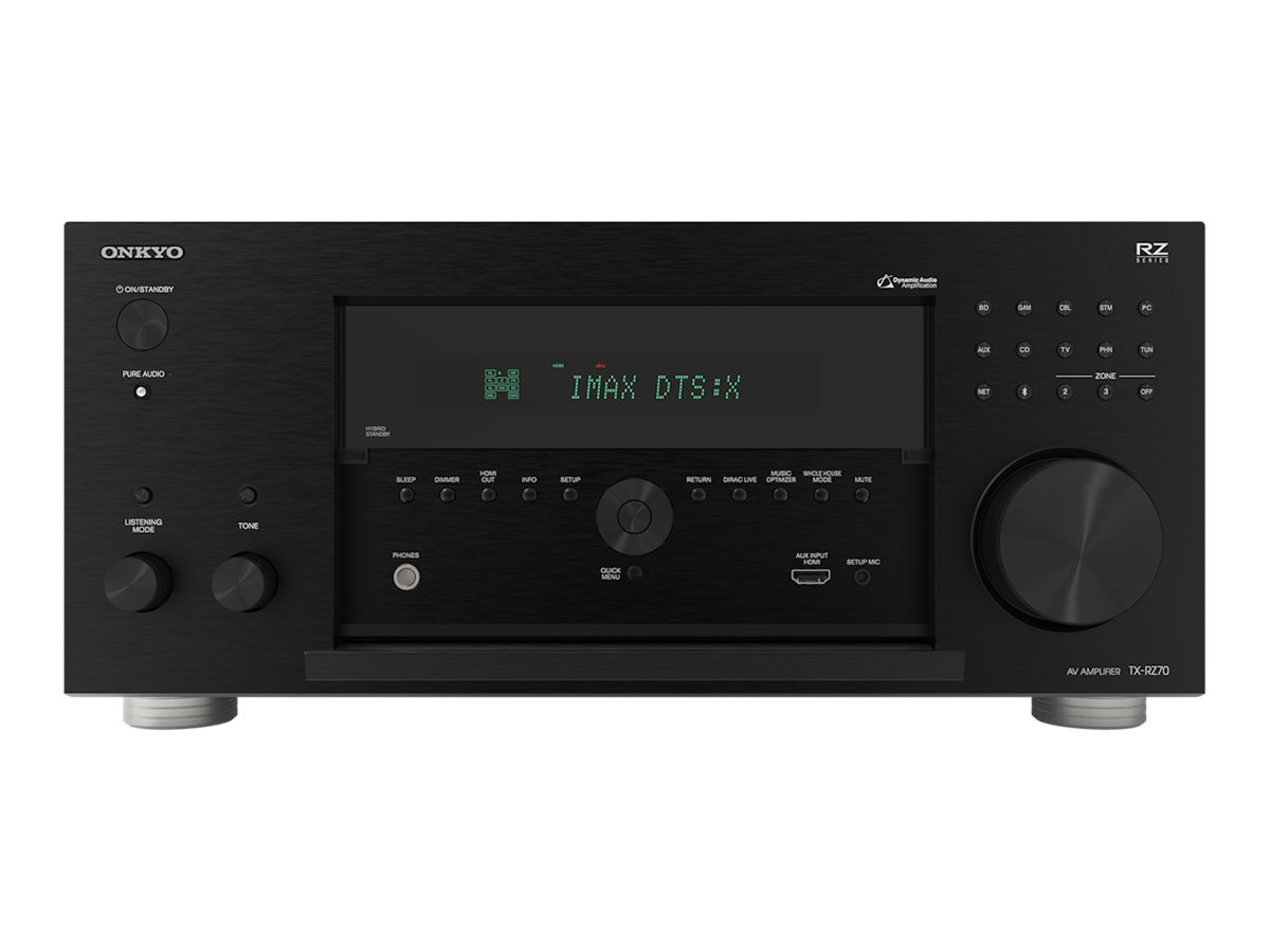 Onkyo TX RZ70 AV-netværksmodtager Sort