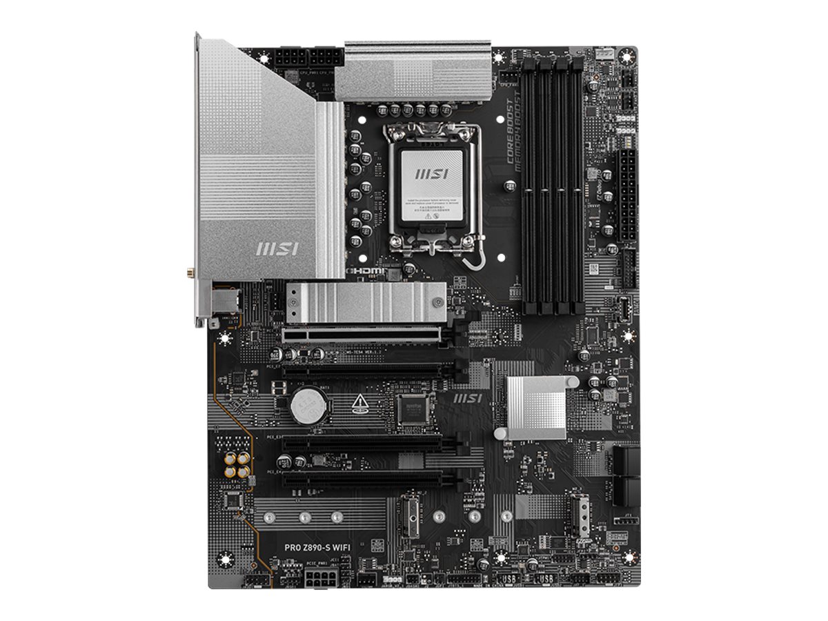 MSI PRO Z890-S WIFI ATX LGA1851 sokkel Intel Z890